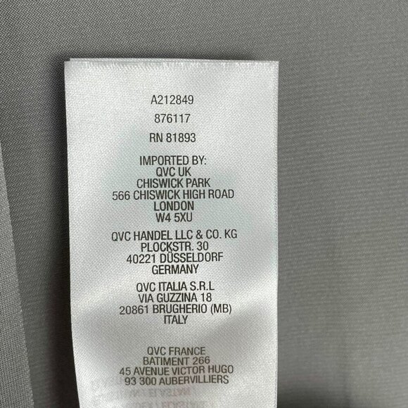 Susan Graver Liquid Knit Open Front Cardigan 2X Gray • Minimalist Neutral Staple - Picture 9 of 12